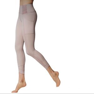 Free People Wonderstruck Velvet Leggings Smokey Mink